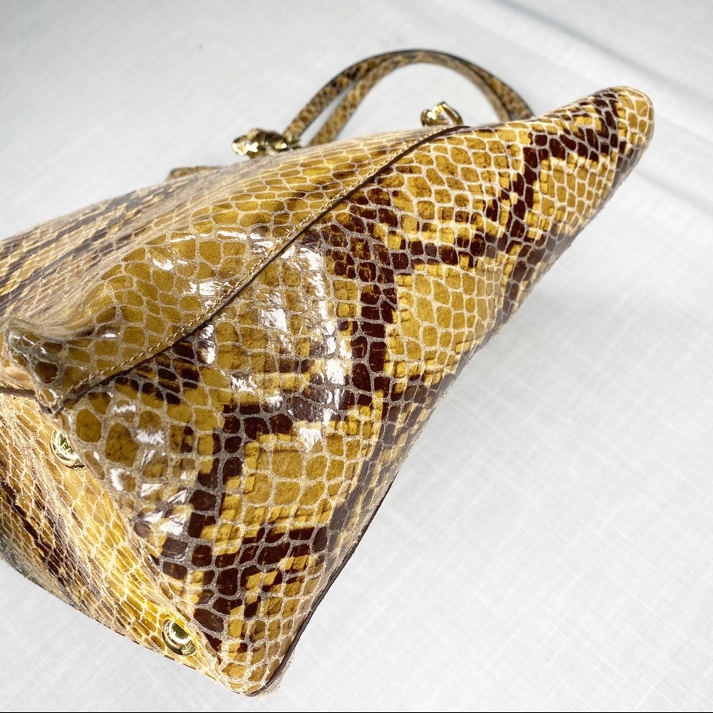 Michael Kors Medium Harper Python Embossed Tote - image 6